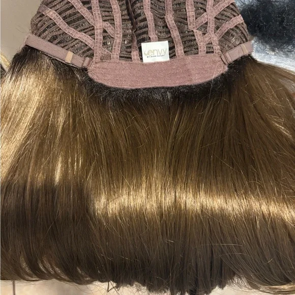 Long Synthetic Wig with bangs by ENVY style KATE brown blonde - Picture 14 of 16